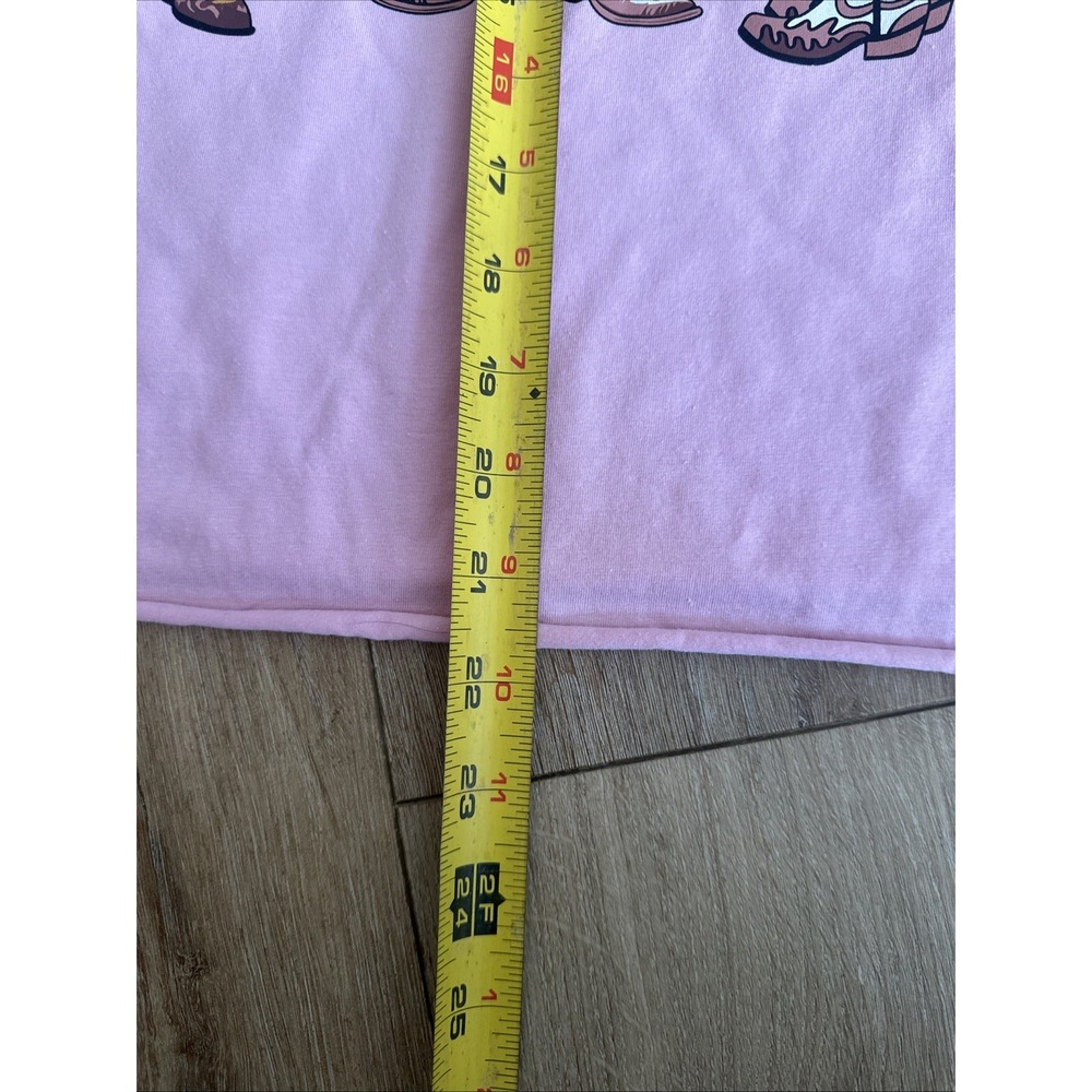 No Comment Plus 3X Women's Boots Western Cowgirl Country Music S/S Tee Cut Off - Picture 5 of 7